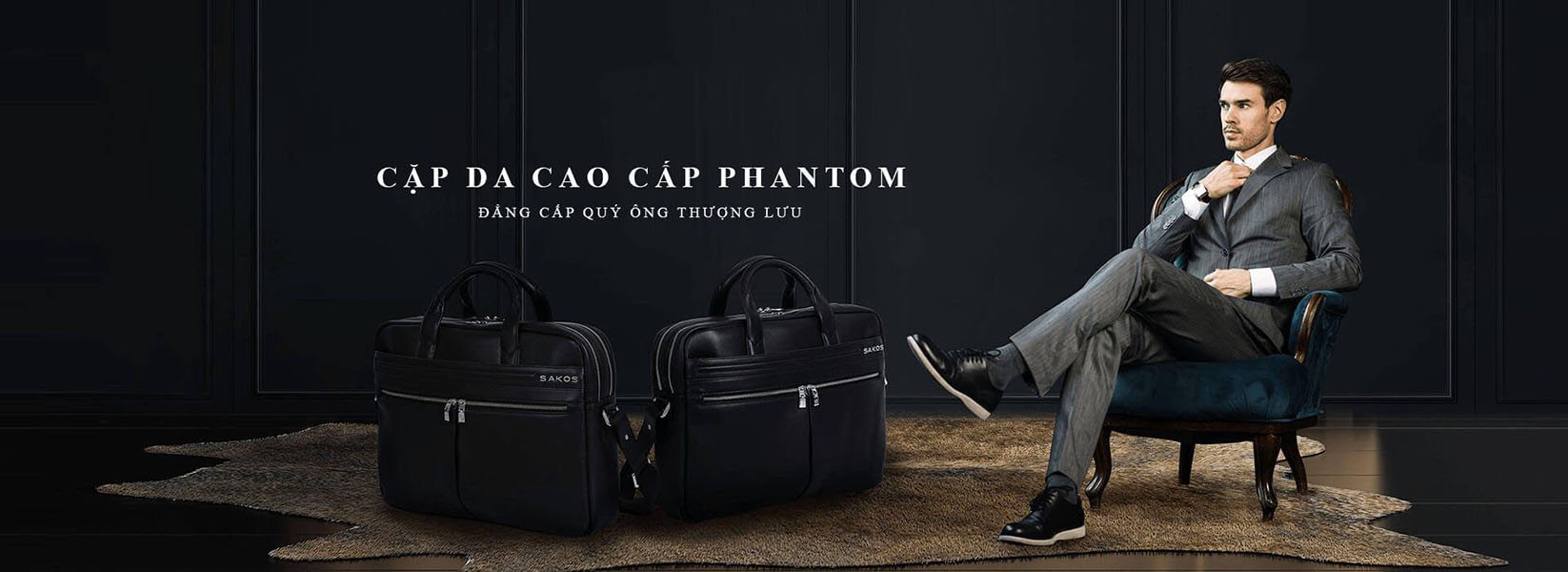 Cặp da cao cấp Phantom Cặp da cao cấp Phantom