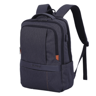 Balo laptop Sakos Carbon đen