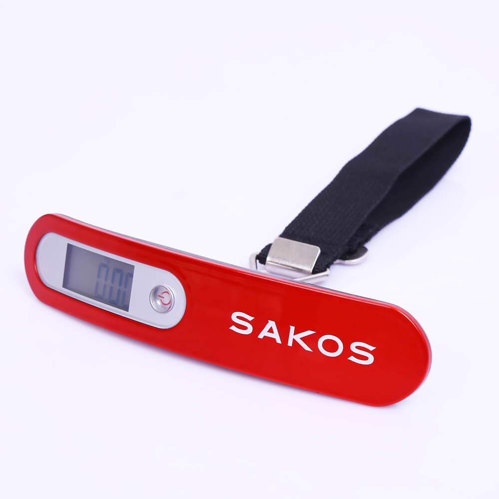 Cân điện tử cầm tay Sakos đỏ Cân điện tử cầm tay Sakos đỏ