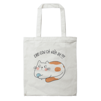 Túi vải Sakos Canvas 02 nâu